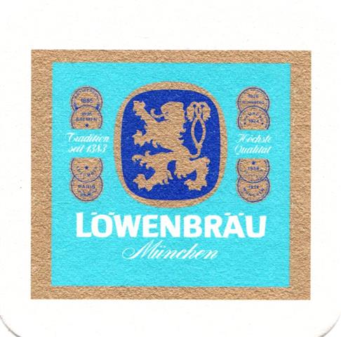 mnchen m-by lwen quad 1-2a (185-goldrahmen-lwenbru mnchen) 
